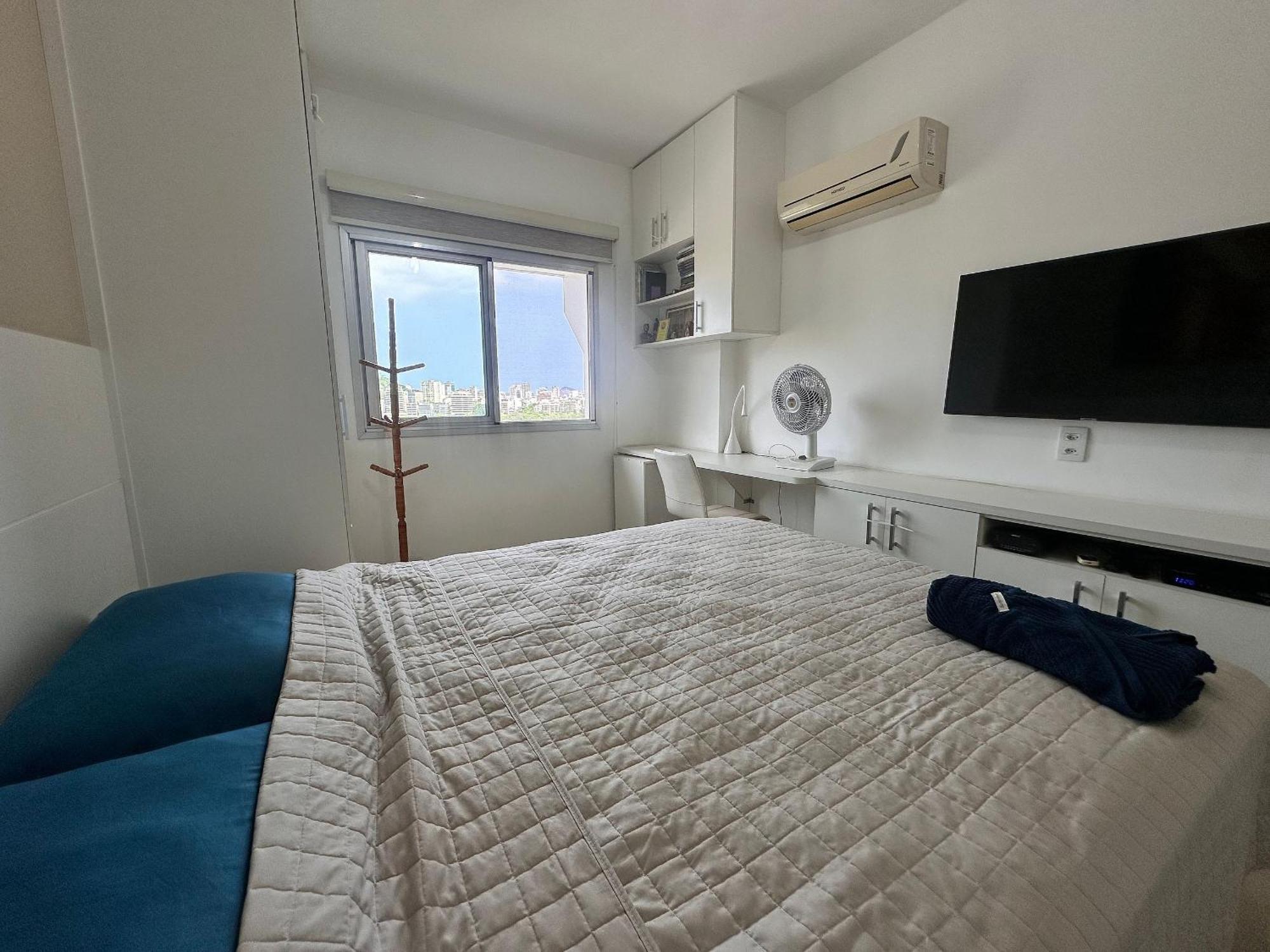 Varanda Com Vista Incrivel Lagoa Apartamento *
