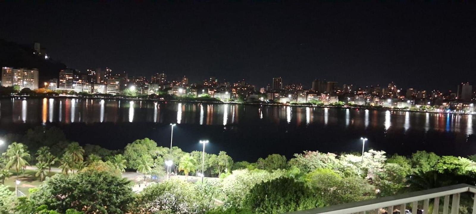 Varanda Com Vista Incrivel Lagoa Apartamento *