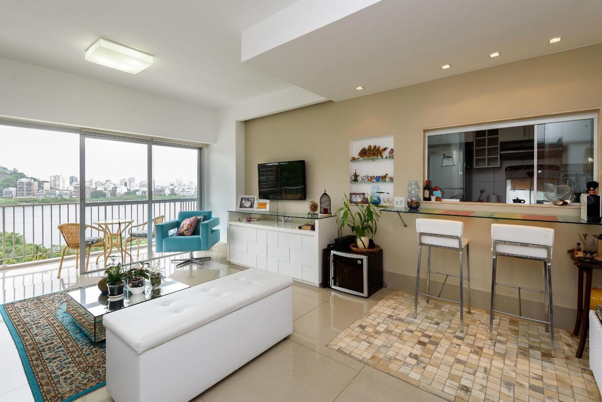 Apartamento Varanda Com Vista Incrivel Lagoa *